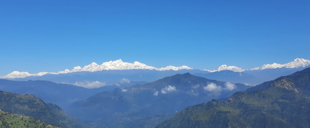 Himalayas View from Nagarkot