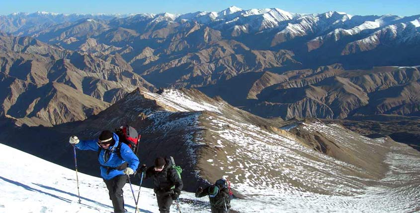 Mountaineering in Ladakh
